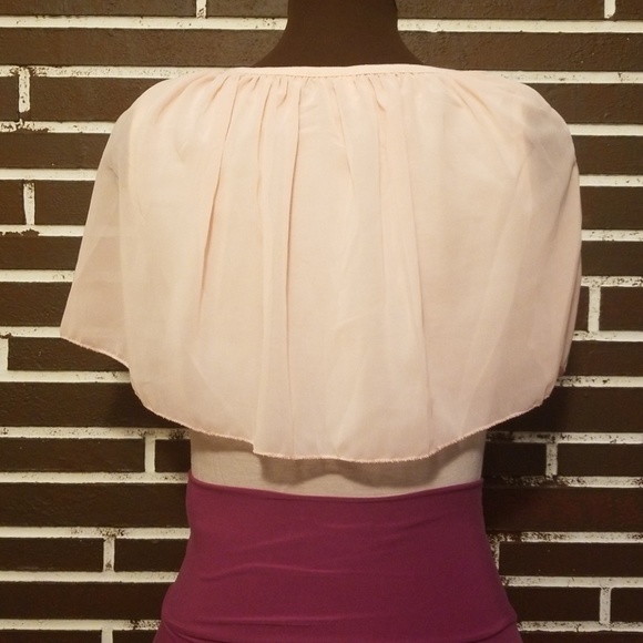 Chiffon overlay top - Picture 2 of 4